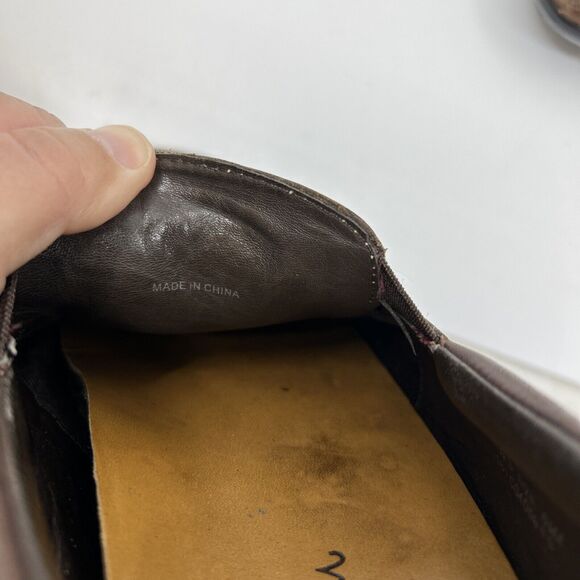 Cole Haan Leather Tucker Venetian Moc Driving Loafers Men\'s 8.5M Brown main image 7
